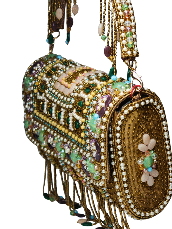 Statement Piece – Embroidered Party Clutch - Image 2
