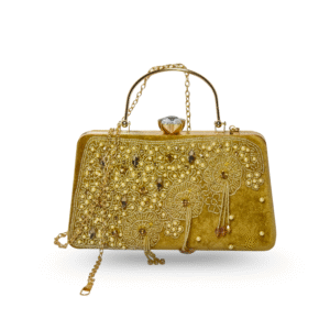 Desi Diva Velvet Clutch Embroidery Magic for Women Girls