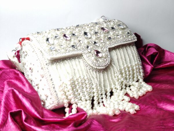 Timeless Embroidered Clutch Bag – Regal Ethnic Charm