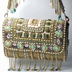Statement Piece – Embroidered Party Clutch