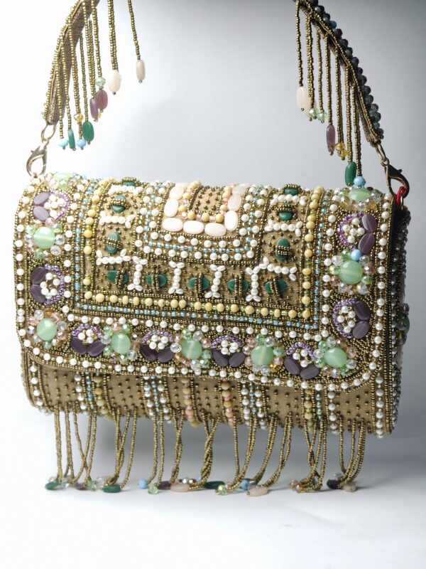 Statement Piece – Embroidered Party Clutch