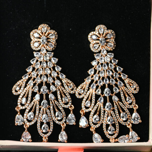 Royal American Diamond Earrings For Girls & Women - Image 2