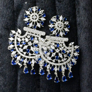 American Diamond Drop Earrings – Glamour Redefined