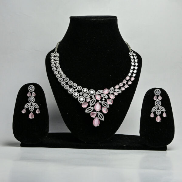 Bridal American Diamond Set for Girls - Image 2