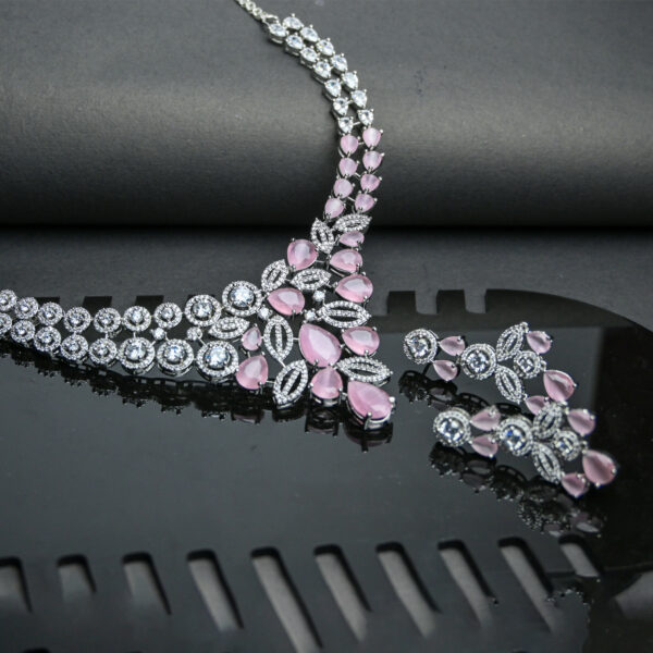 Bridal American Diamond Set for Girls - Image 4