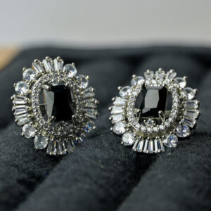 Festive American Diamond Ear Cuffs – Trendy Statement