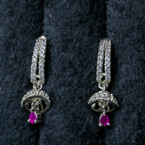 Ethnic American Diamond Earrings – Timeless Sparkle